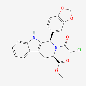 Chemical structure of Chloropretadalafil
