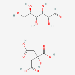 Chemical structure of Citrate-dextrose solution (ACD)