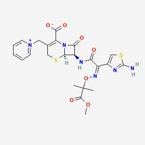 Chemical structure of Ceftazidime Methyl Ester