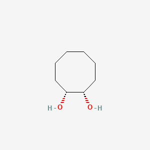 Chemical structure of cis-1,2-Cyclooctanediol