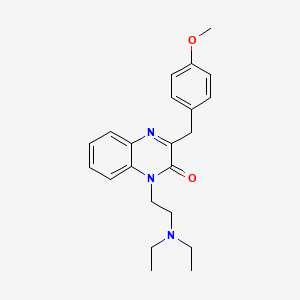 Chemical structure of Caroverine