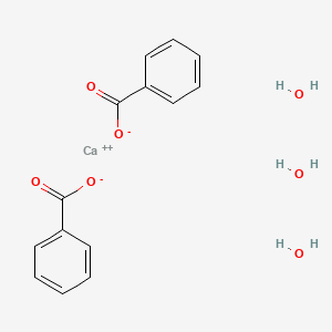 Chemical structure of Calcium Benzoate Trihydrate
