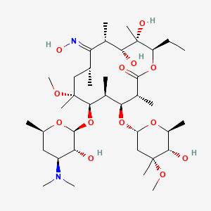 Chemical structure of Clarithromycin 9-Oxime