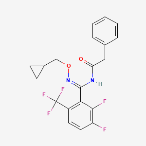 Chemical structure of Cyflufenamid