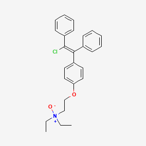 Chemical structure of Clomiphene N-Oxide