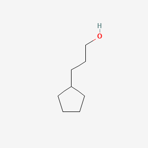 Chemical structure of 3-Cyclopentyl-1-propanol