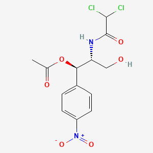 Chemical structure of Chloramphenicol 1-Acetate