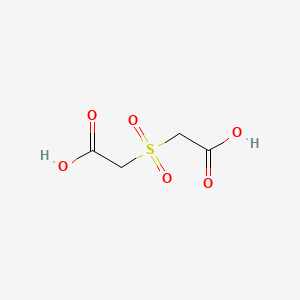 Chemical structure of Carboxymethanesulfonyl-acetic acid