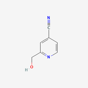 Chemical structure of 4-cyano-pyridine-2-methanol