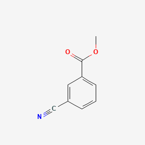 Chemical structure of 3-Cyanobenzoic acid methyl ester