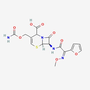 Chemical structure of δ2-Cefuroxime