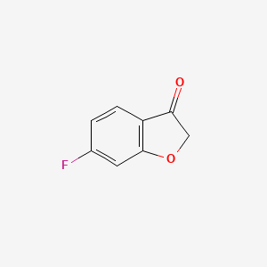 Chemical structure of 6-Fluoro-Benzofuran-3-one