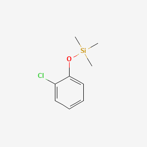 Chemical structure of (2-Chlorophenoxy)trimethylsilane