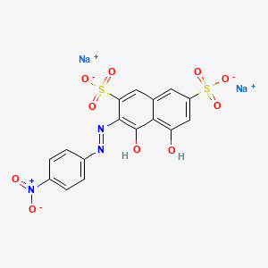 Chemical structure of Chromotrope 2B