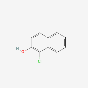 Chemical structure of 1-Chloro-2-naphthol
