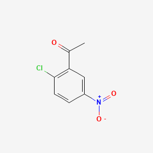 Chemical structure of 2'-Chloro-5'-nitroacetophenone