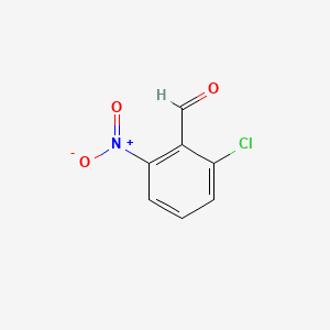 Chemical structure of 2-Chloro-6-nitrobenzaldehyde