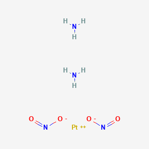 Chemical structure of Dinitrodiammineplatinum ammoniacal