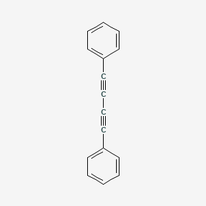 Chemical structure of 1,4-Diphenylbutadiyne