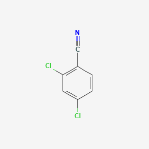 Chemical structure of 2,4-Dichlorobenzonitrile