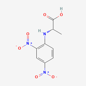 Chemical structure of N-(2,4-Dinitrophenyl)alanine
