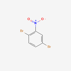 Chemical structure of 2,5-Dibromonitrobenzene