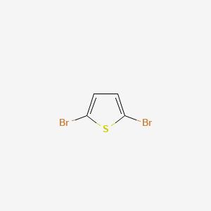 Chemical structure of 2,5-Dibromothiophene