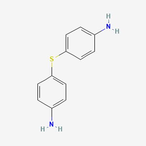 Chemical structure of 4,4'-Thiodianiline
