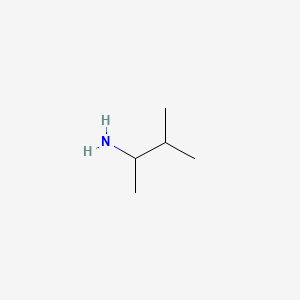 Chemical structure of 1,2-Dimethylpropylamine