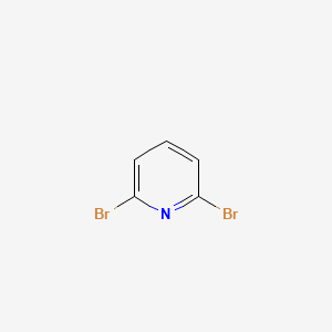 Chemical structure of 2,6-Dibromopyridine