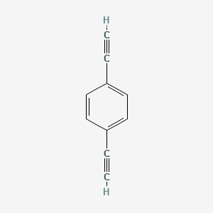 Chemical structure of 1,4-Diethynylbenzene