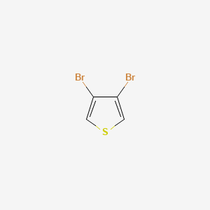 Chemical structure of 3,4-Dibromothiophene