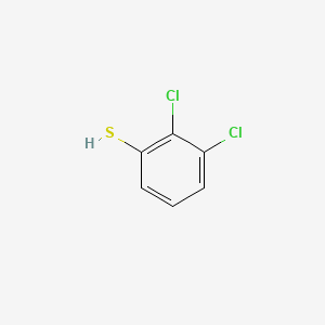 Chemical structure of 2,3-Dichlorothiophenol