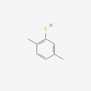 Chemical structure of 2,5-Xylenethiol