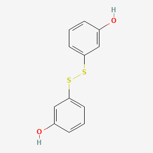 Chemical structure of 3,3′-Dihydroxydiphenyl disulfide