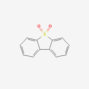 Chemical structure of Dibenzothiophene sulfone