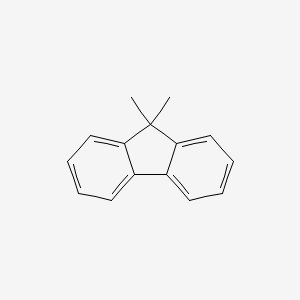 Chemical structure of 9,9-Dimethylfluorene