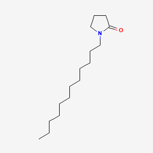 Chemical structure of 1-Lauryl-2-pyrrolidone