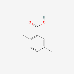 Chemical structure of 2,5-Dimethylbenzoic Acid