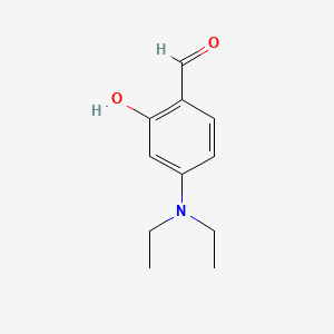 Chemical structure of 4-(Diethylamino)salicylaldehyde