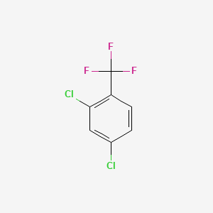 Chemical structure of 2,4-Dichlorobenzotrifluoride