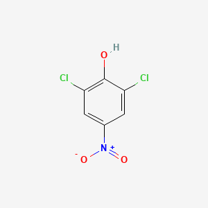 Chemical structure of 2,6-Dichloro-4-nitrophenol