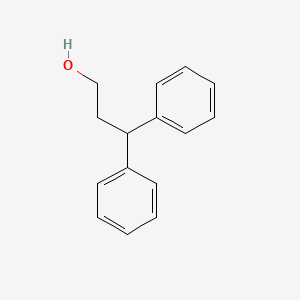 Chemical structure of 3,3-Diphenylpropanol