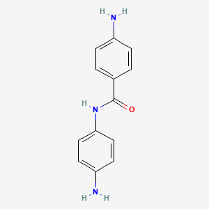 Chemical structure of 4,4′-Diaminobenzanilide