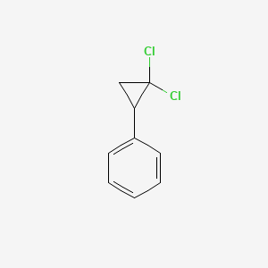 Chemical structure of 2,2-Dichlorocyclopropylbenzene