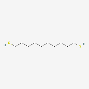 Chemical structure of 1,10-Decanedithiol
