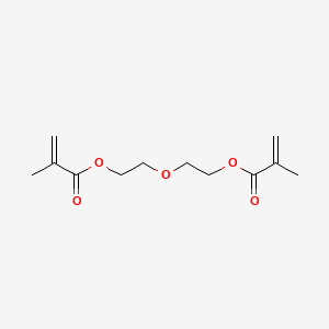 Chemical structure of Diethylene glycol dimethacrylate