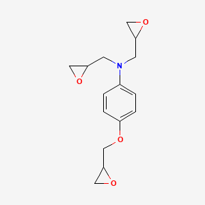 Chemical structure of N,N-Diglycidyl-4-glycidyloxyaniline