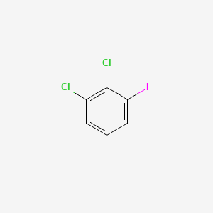 Chemical structure of 1,2-Dichloro-3-iodobenzene