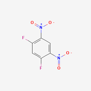 Chemical structure of 1,5-Difluoro-2,4-dinitrobenzene